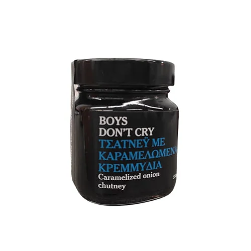 BOYS DON'T CRY CHUTNEY ΜΕ ΚΑΡΑΜΕΛΩΜΕΝΑ ΚΡΕΜΜΥΔΙΑ 250G
