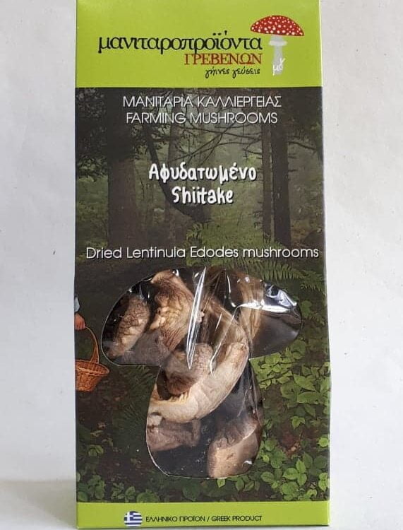 ΜΑΝΙΤΑΡΟΠΡΟΪΟΝΤΑ ΓΡΕΒΕΝΩΝ ΑΦΥΔΑΤΩΜΕΝΟ SHIITAKE 25G