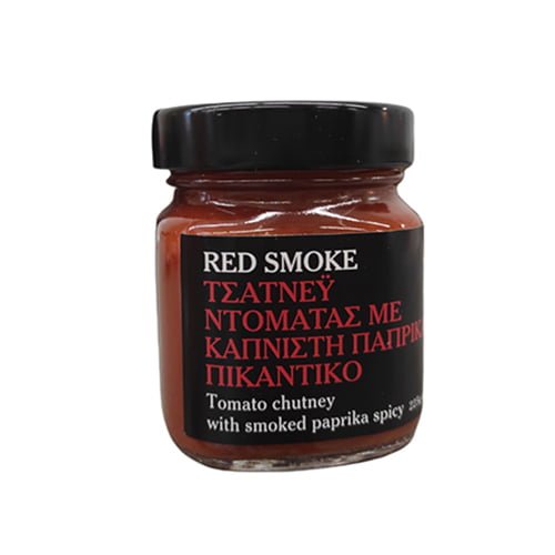 RED SMOKE ΠΙΚΑΝΤΙΚΟ CHUTNEY ΝΤΟΜΑΤΑΣ ΜΕ ΚΑΠΝΙΣΤΗ ΠΑΠΡΙΚΑ 250G