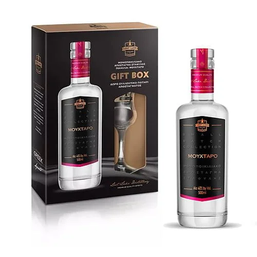 Lost Lake Distillery - Απόσταγμα Μουχταρο - Χωρίς Γλυκάνισο - Gift Box