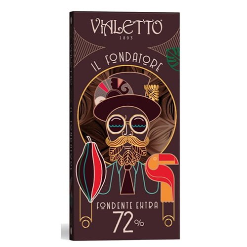 ΣΟΚΟΛΑΤΑ - VIALETTO IL FONDATORE - 72% COCOA