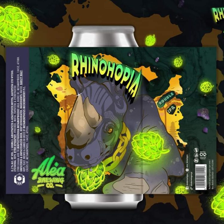 Alea Brewing Co. - Rhinohopia 500ML
