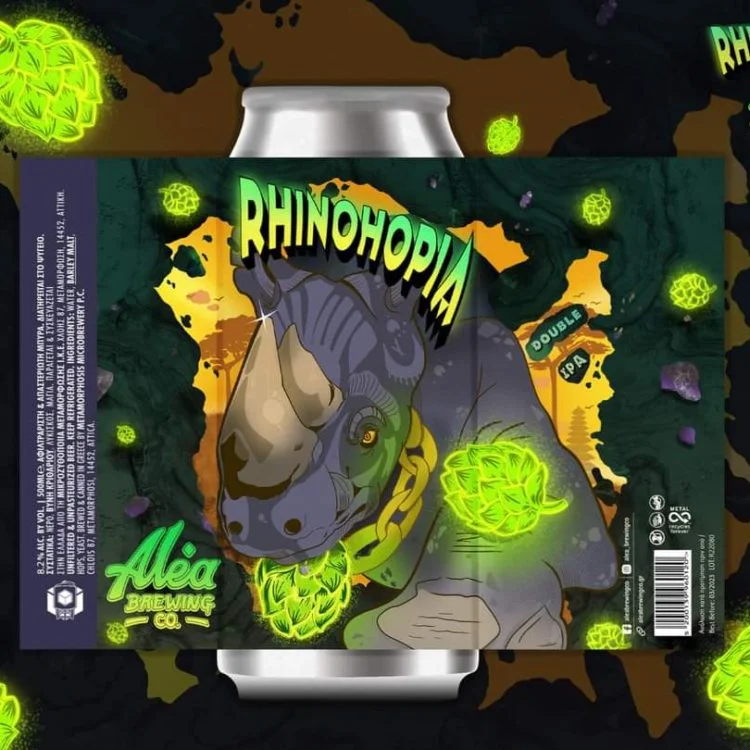 Alea Brewing Co. - Rhinohopia 500ML