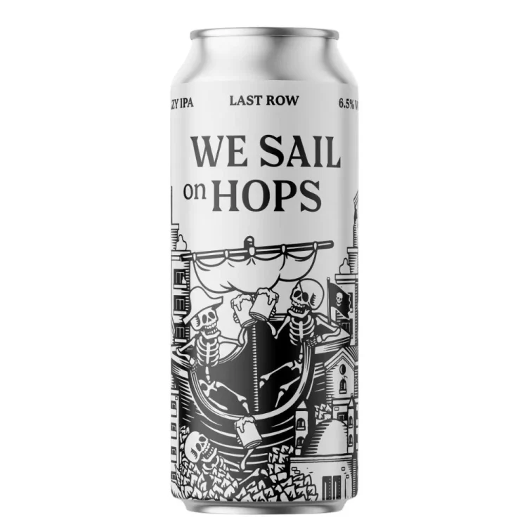Last Row - We sail on Hops 500ML