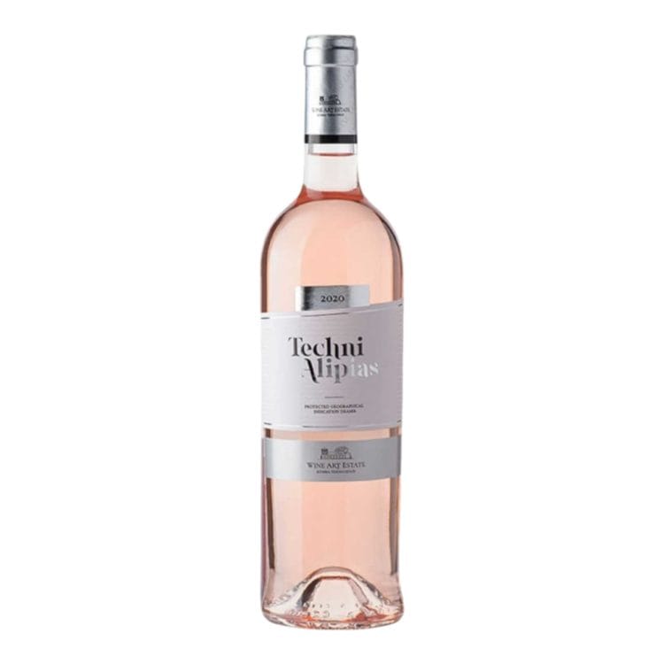 Techni Alypias Rose Wine Art Estate