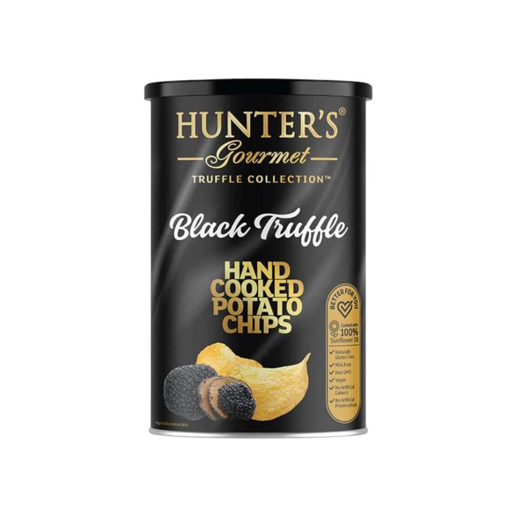 Hunter's Gourmet Black Truffle Chips 150g