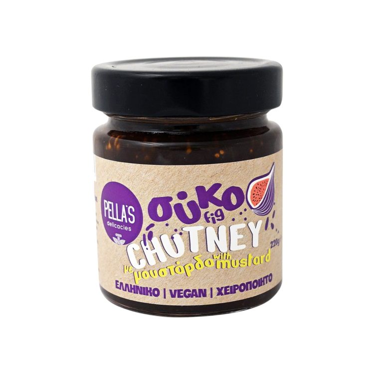 Pella's Chutney Σύκο Μουστάρδα 200g