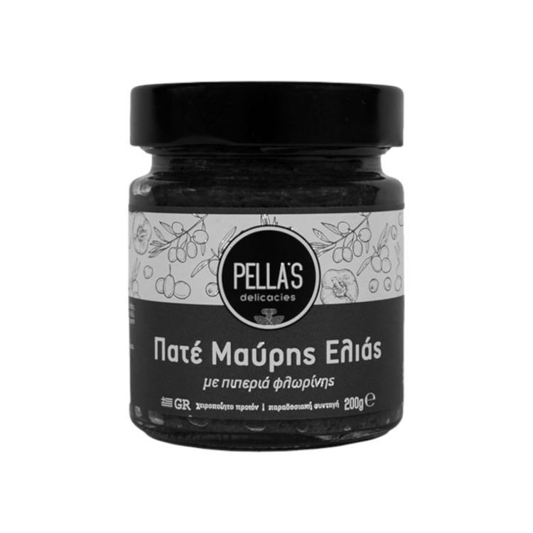 Pella's Πατέ Μαύρης Ελιάς 200g